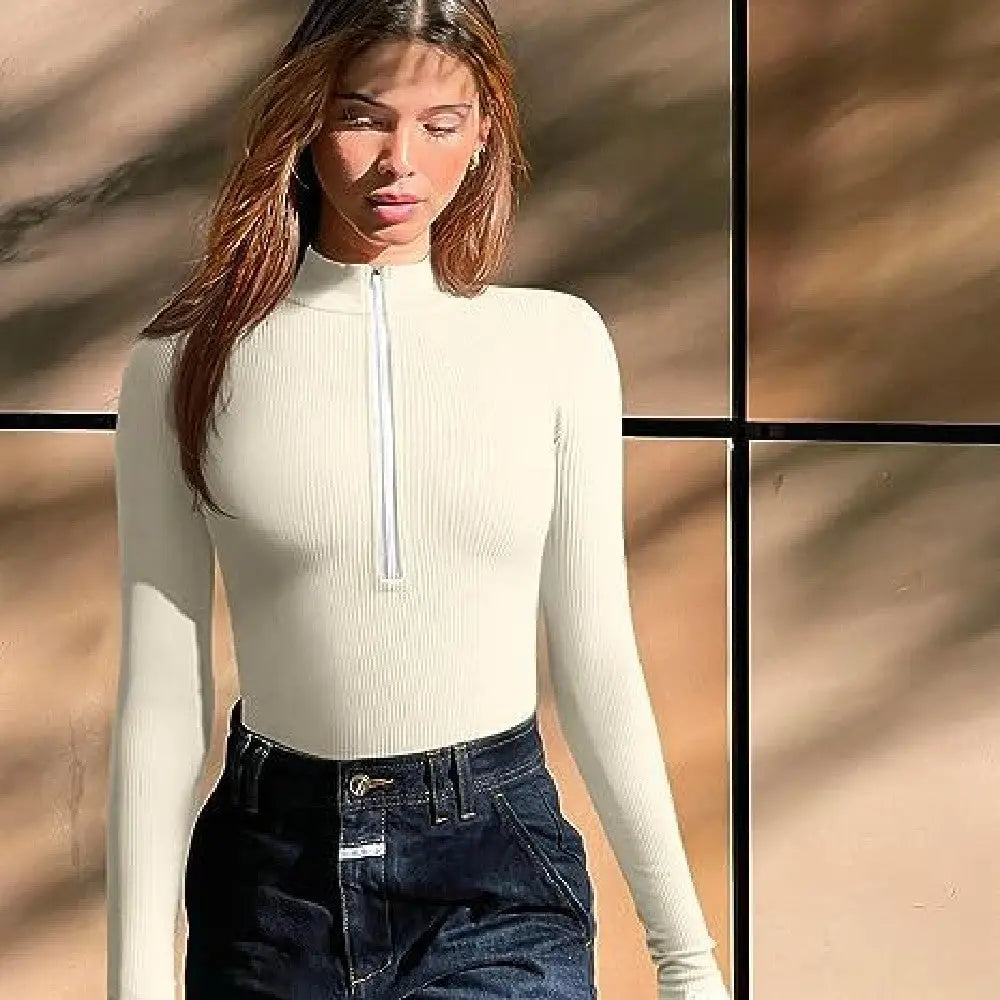 Fashion Long Sleeve Jumpsuit Seamless Slimming Shapewear For Women Romper Beyond Trends Hub