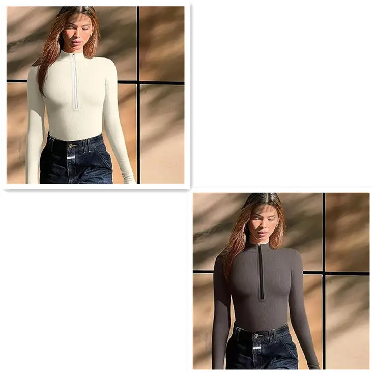Fashion Long Sleeve Jumpsuit Seamless Slimming Shapewear For Women Romper Beyond Trends Hub
