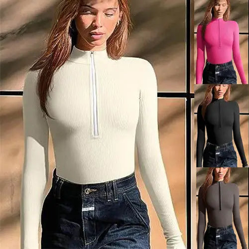 Fashion Long Sleeve Jumpsuit Seamless Slimming Shapewear For Women Romper Beyond Trends Hub
