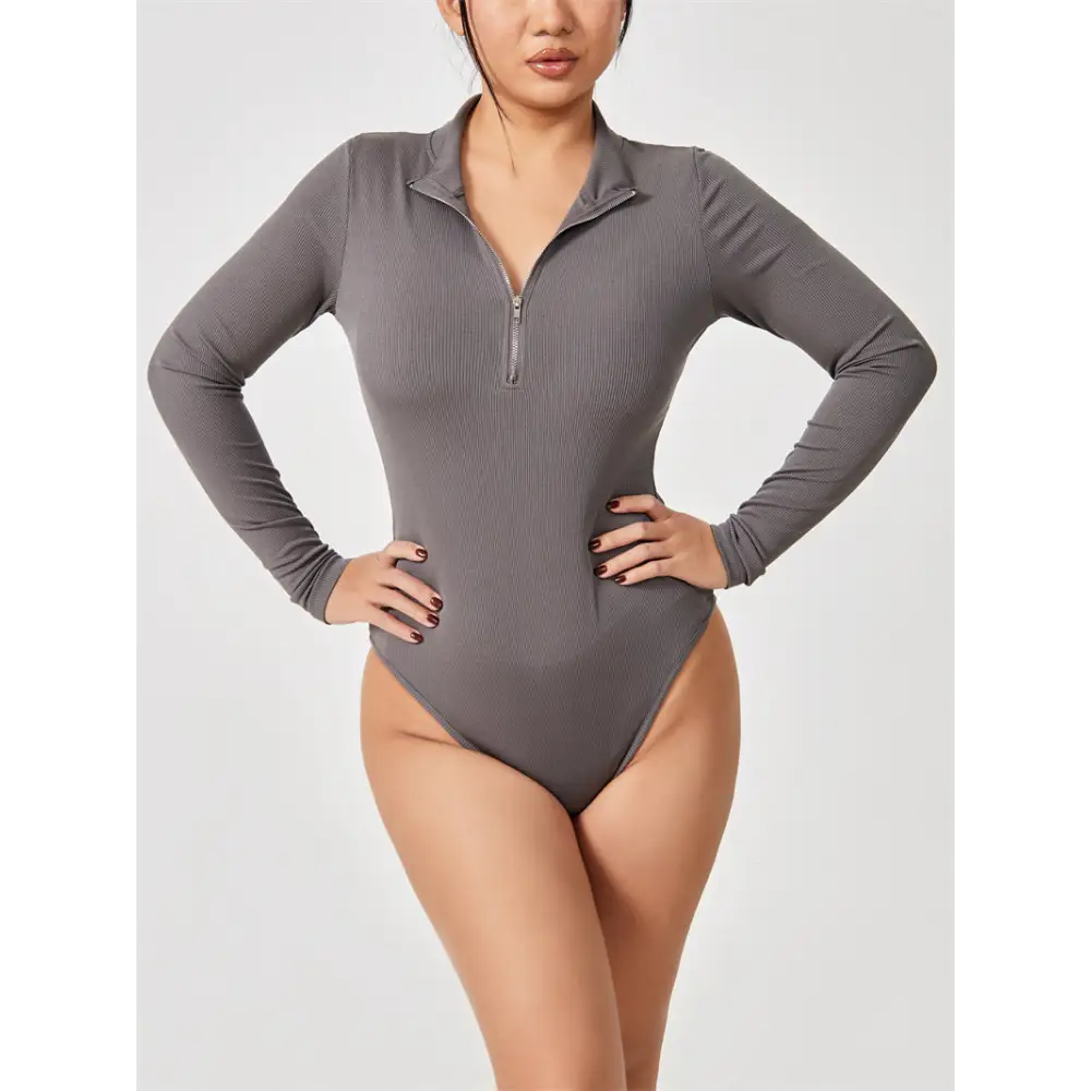 Fashion Long Sleeve Jumpsuit Seamless Slimming Shapewear For Women Romper Beyond Trends Hub