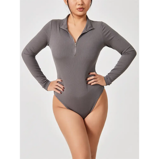 Fashion Long Sleeve Jumpsuit Seamless Slimming Shapewear For Women Romper Beyond Trends Hub