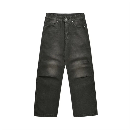 Fashion Loose Denim Trousers Men