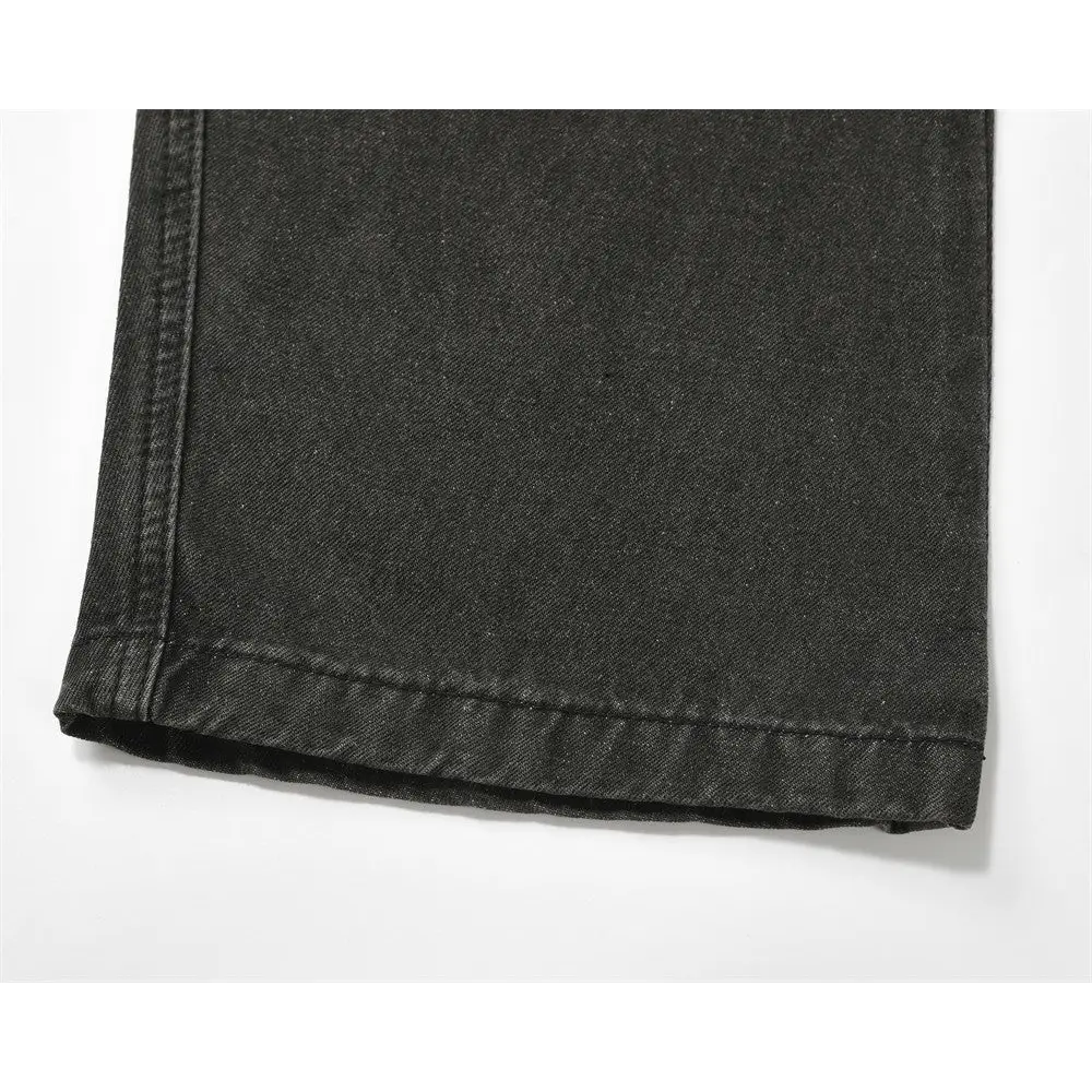 Fashion Loose Denim Trousers Men