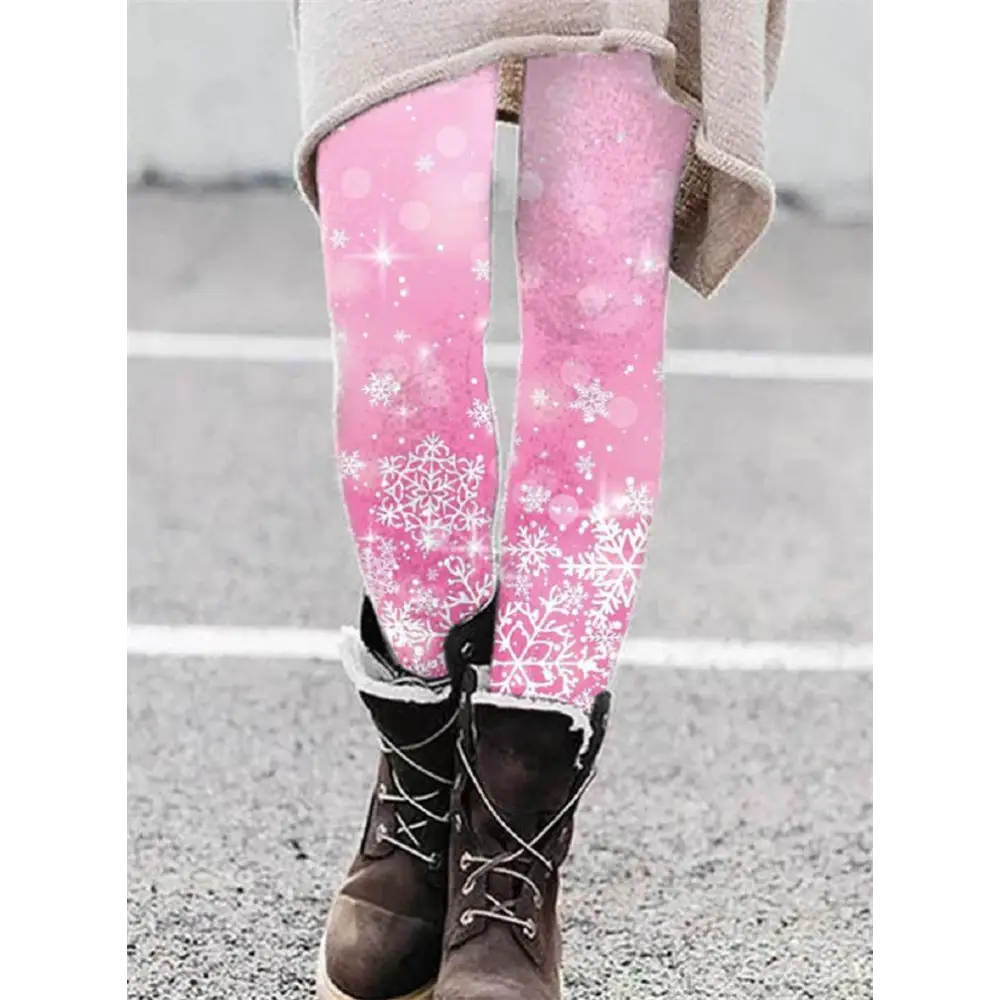 Fashion Pattern Elastic Leggings Trendy Women Beyond Trends Hub