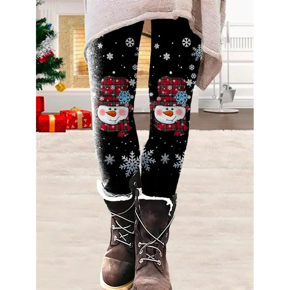 Fashion Pattern Elastic Leggings Trendy Women Beyond Trends Hub