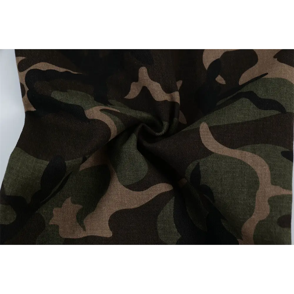 Fashion Personality Camouflage Workwear Trousers Men