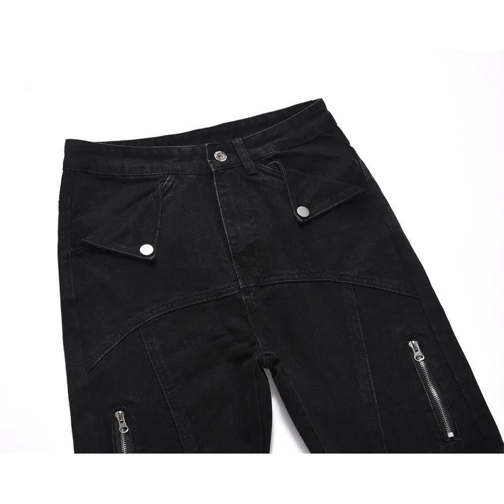 Fashion Personality Denim Trousers Men