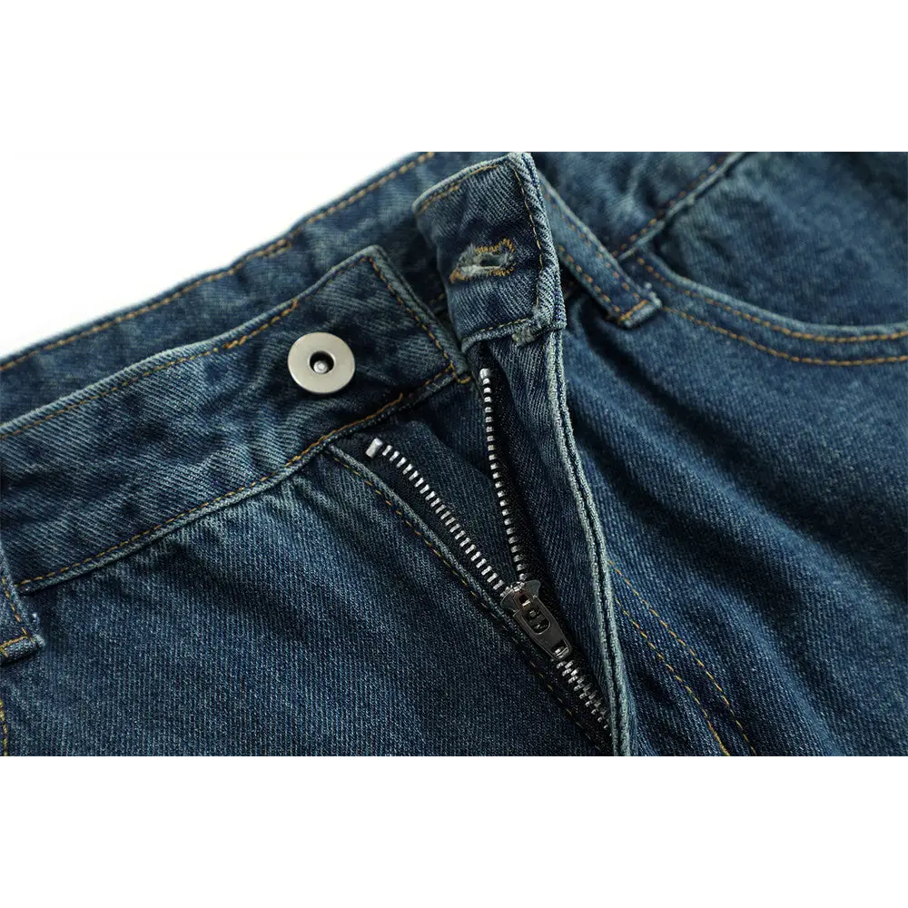 Fashion Personality Denim Trousers Men