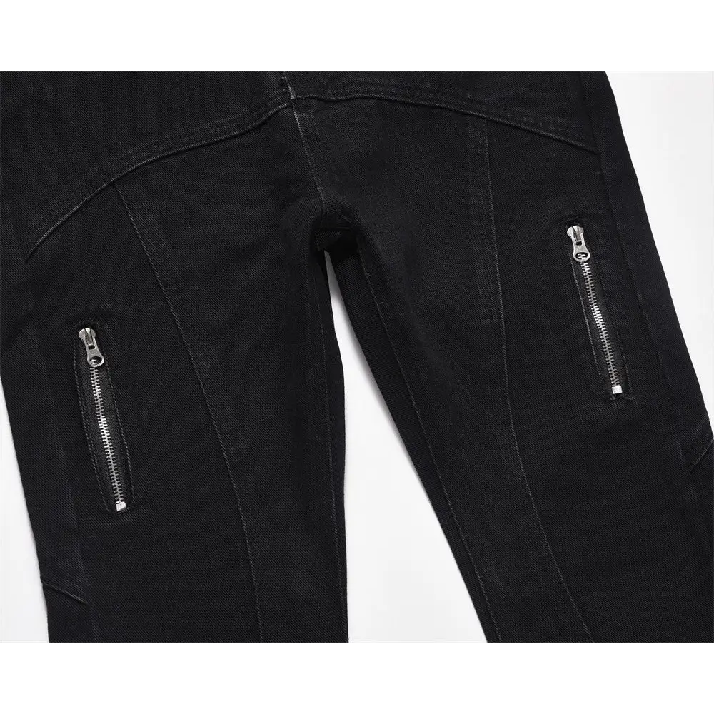 Fashion Personality Denim Trousers Men