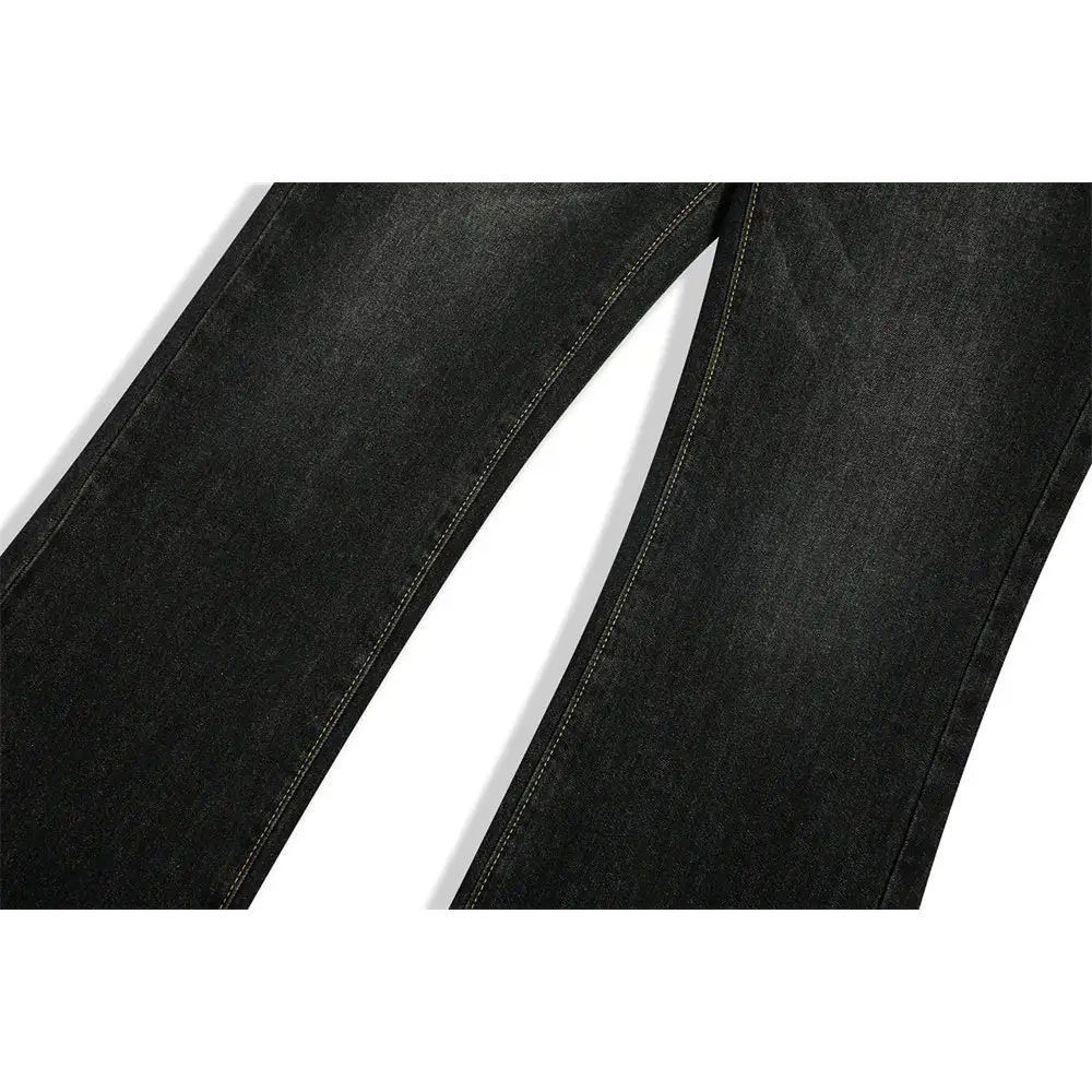 Fashion Personality Loose Denim Trousers Men