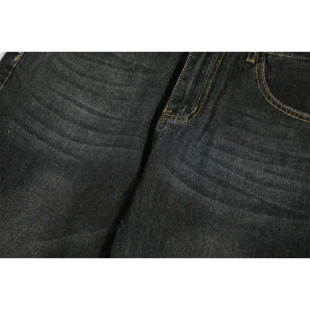 Fashion Personality Loose Denim Trousers Men