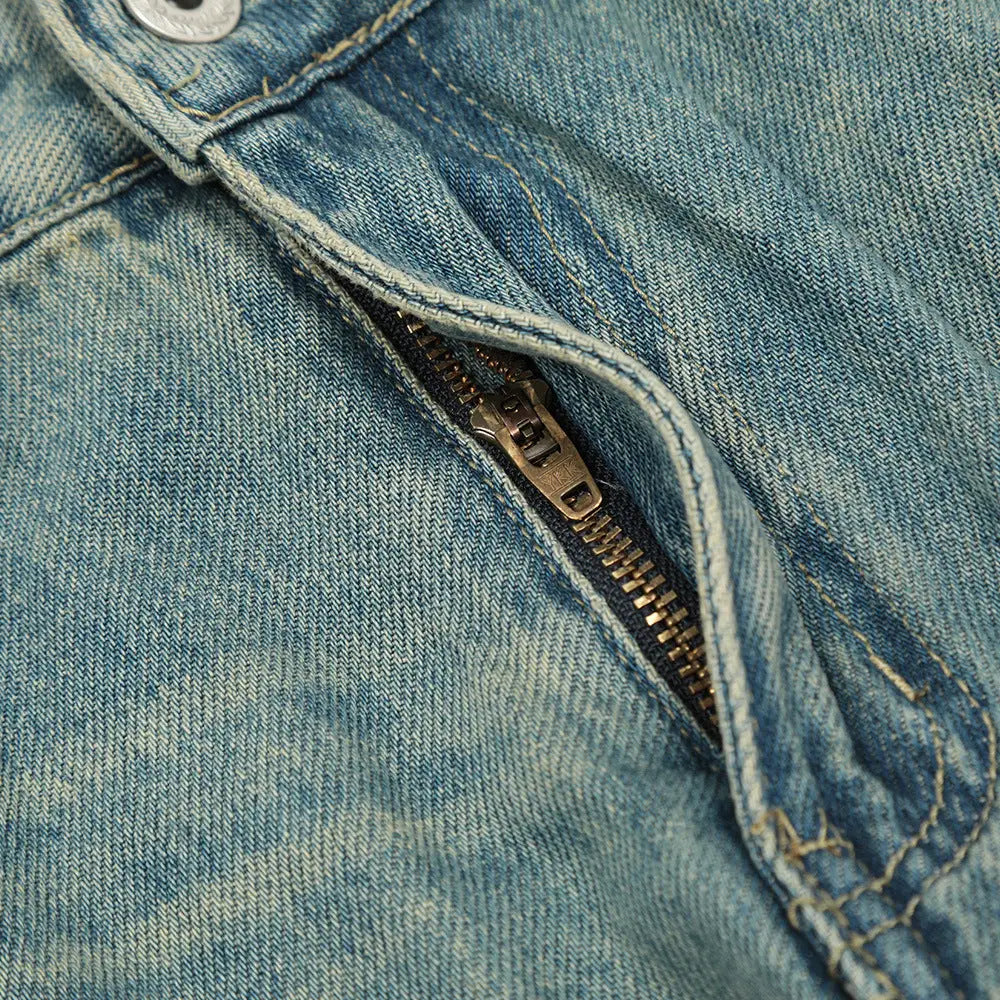 Fashion Personality Washing Denim Trousers Men