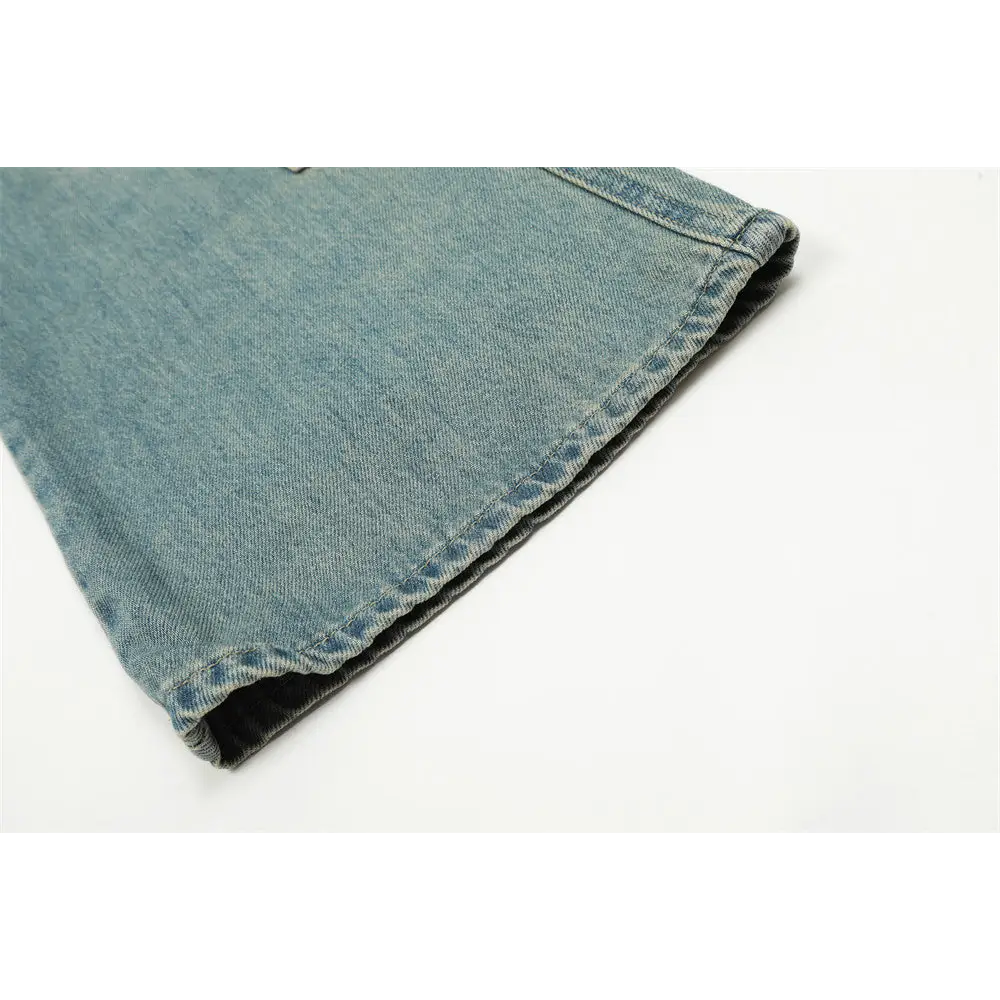 Fashion Personality Washing Denim Trousers Men