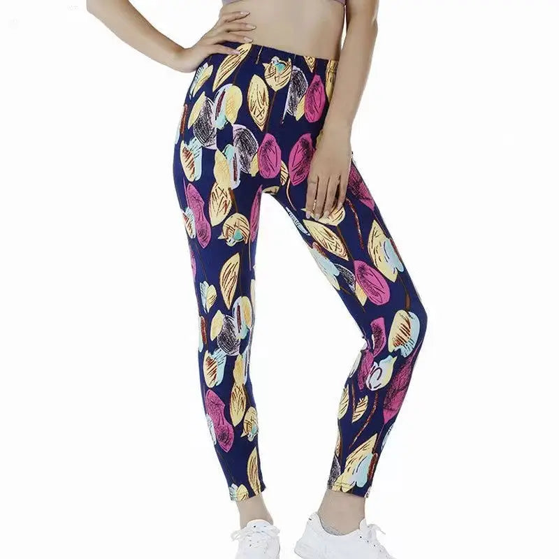 Fashion Printed Stretch Slimming Leggings Women Beyond Trends Hub