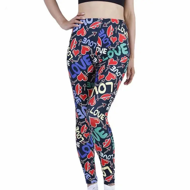 Fashion Printed Stretch Slimming Leggings Women Beyond Trends Hub