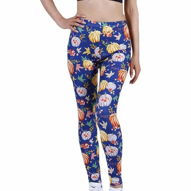 Fashion Printed Stretch Slimming Leggings Women Beyond Trends Hub