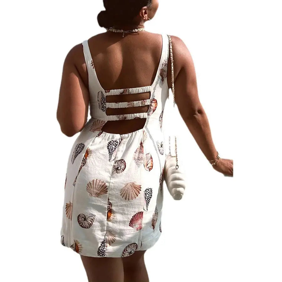 Fashion Printing Dress Fashion Women’s Wear