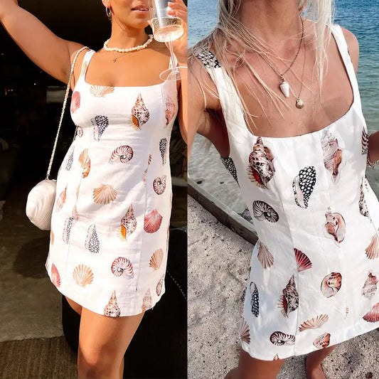 Fashion Printing Dress Fashion Women’s Wear