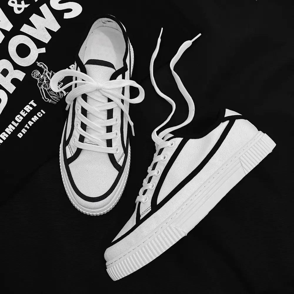 Fashion Trend Canvas Shoes Men’s Breathable