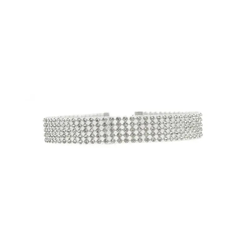 Fashion Women Full Crystal Rhinestone Choker Necklace Wedding Jewelry Chokers Necklaces for Women Beyond Trends Hub