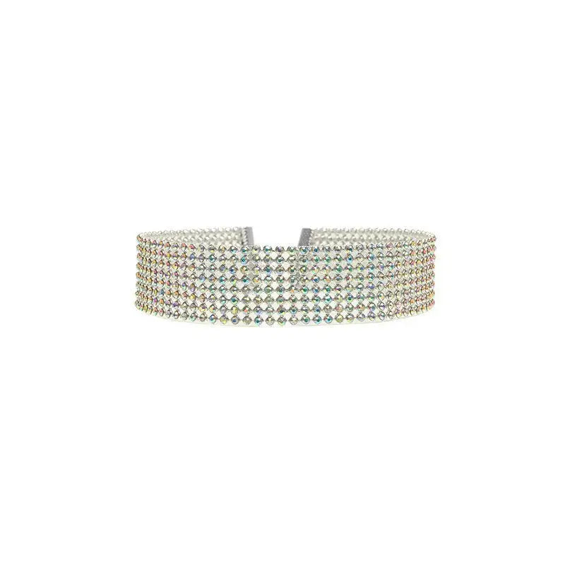 Fashion Women Full Crystal Rhinestone Choker Necklace Wedding Jewelry Chokers Necklaces for Women Beyond Trends Hub
