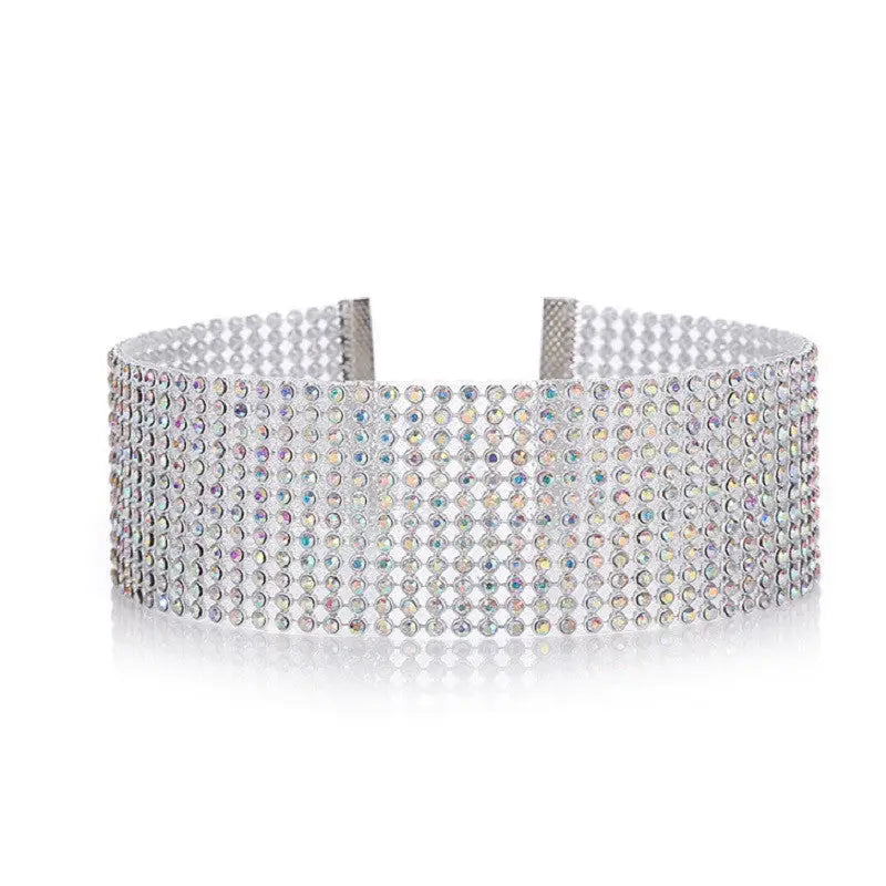 Fashion Women Full Crystal Rhinestone Choker Necklace Wedding Jewelry Chokers Necklaces for Women Beyond Trends Hub