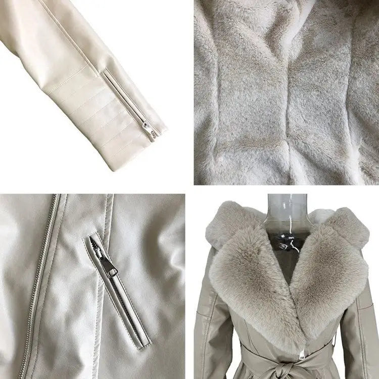 Fashion Women Leather Coats Jackets Ladies Jacket Black Beyond Trends Hub