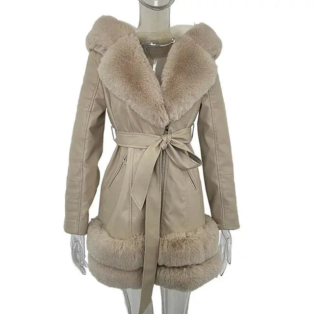 Fashion Women Leather Coats Jackets Ladies Jacket Black Beyond Trends Hub
