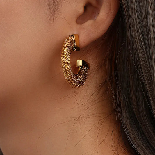 Fashionable Personalised Popular Stainless Steel Earrings Jewellery - Beyond Trends Hub 