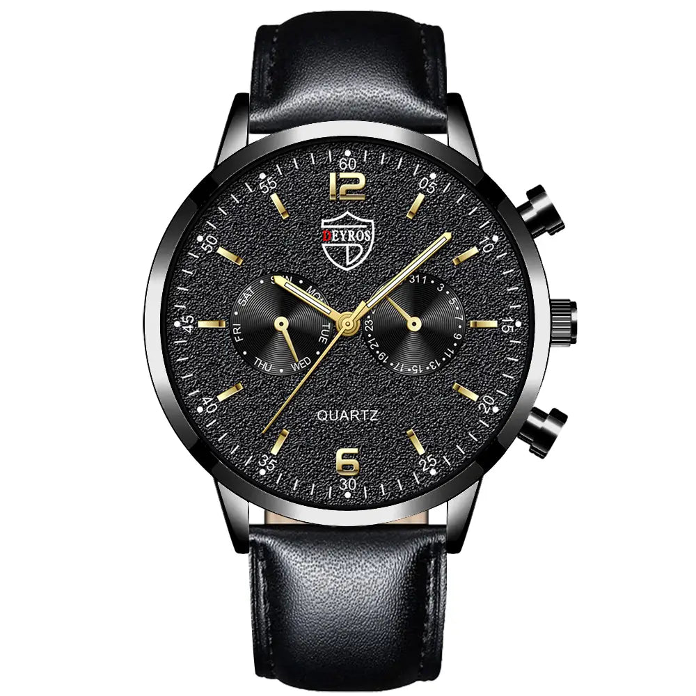 Men’s Calendar Luminous Quartz Watch