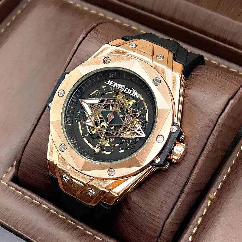 Men’s Automatic Personality Skeleton Mechanical Watch