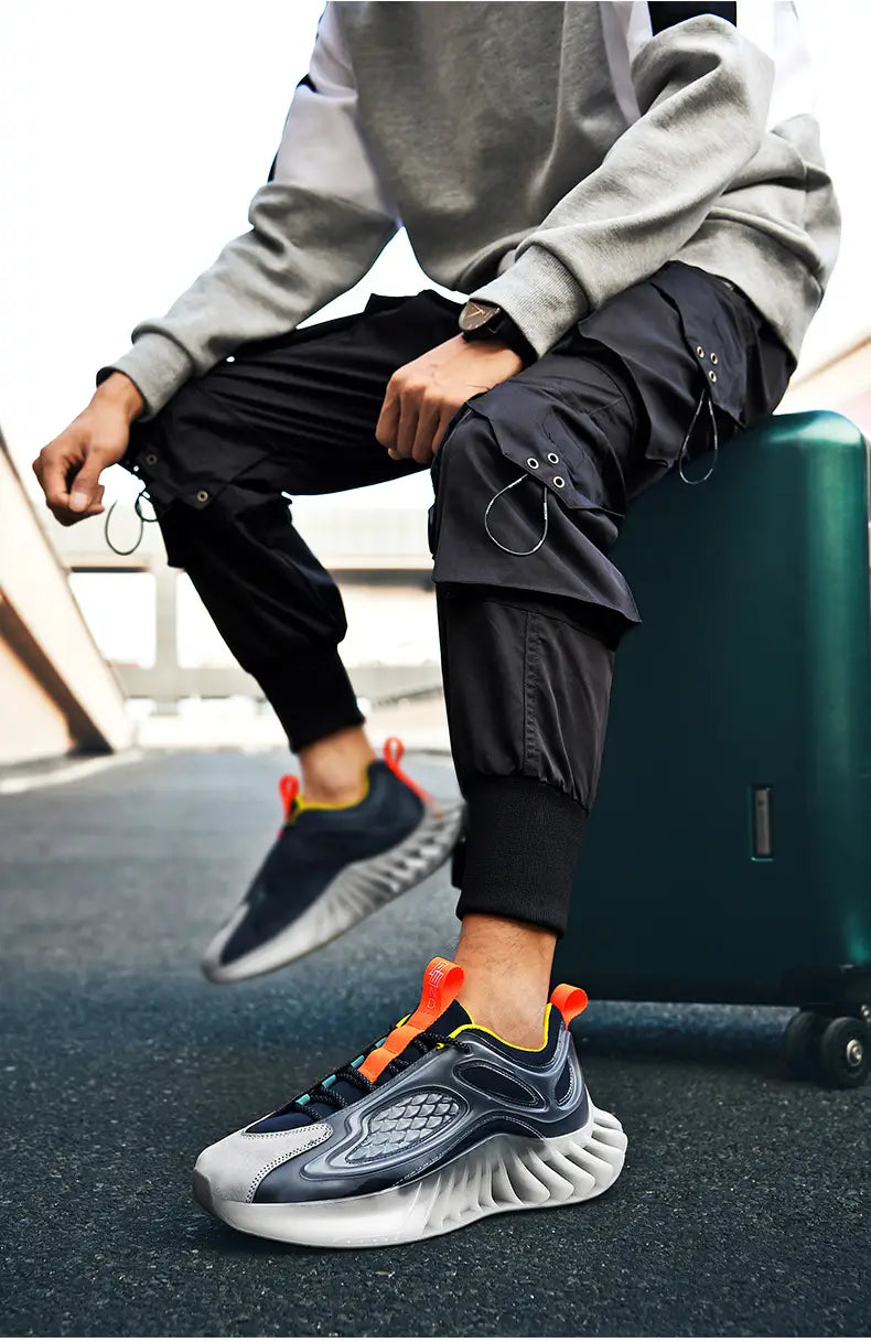 Large Size Blade Men’s Shoes Student Low-top Running Sports Shoes