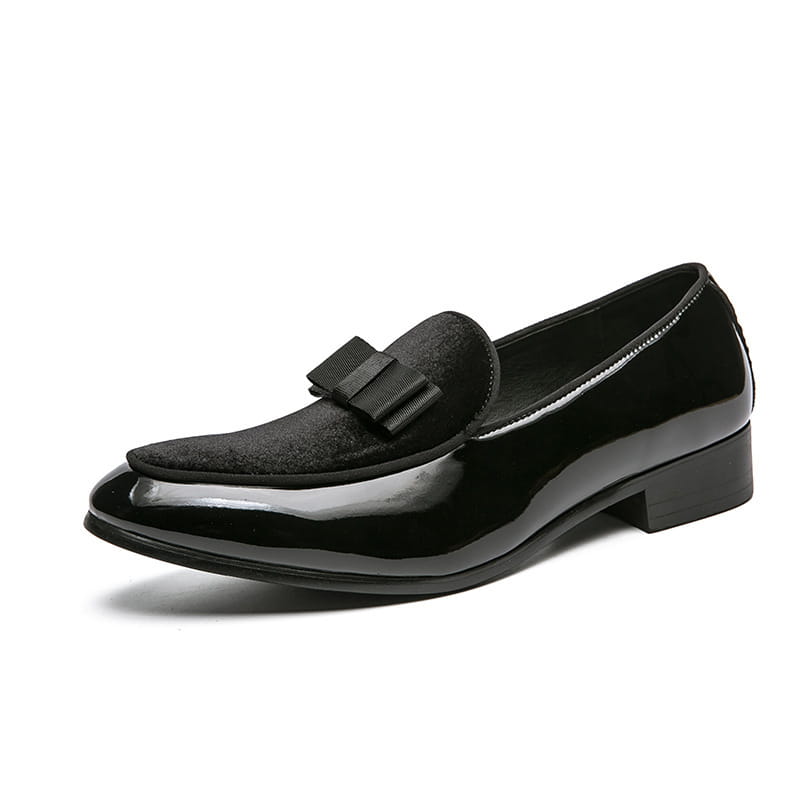 Large Size Men’s Leather Shoes Pointed Toe Business Formal Wear Trend