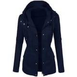 Women’s fashion solid color lapel biker jacket