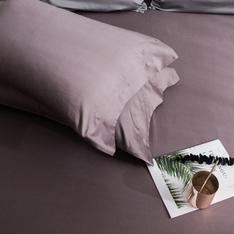 60 Long-staple Cotton Satin Cotton Pillowcases Soft Cotton Single Pillowcase