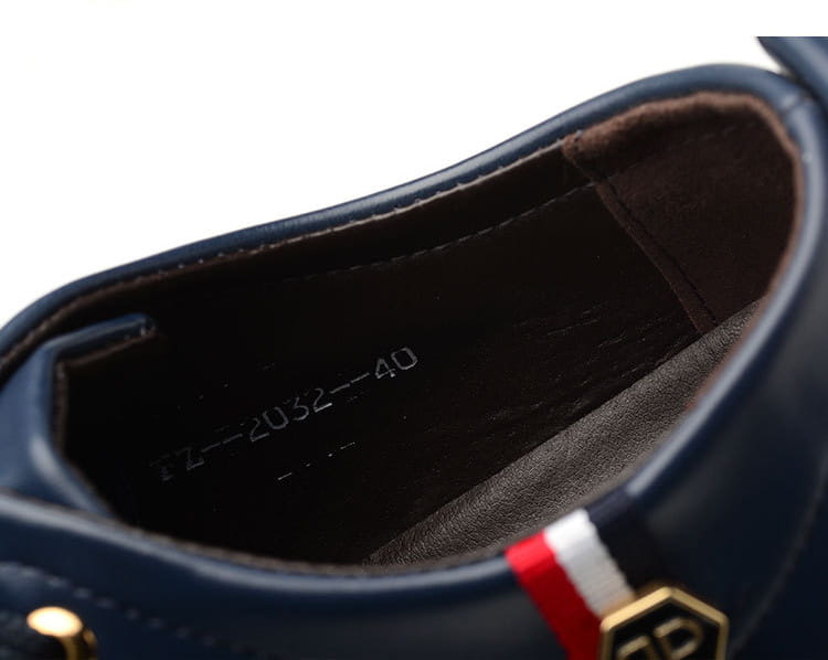 Men’s Breathable Leather Shoes With Cow Tendons And Soft Soles