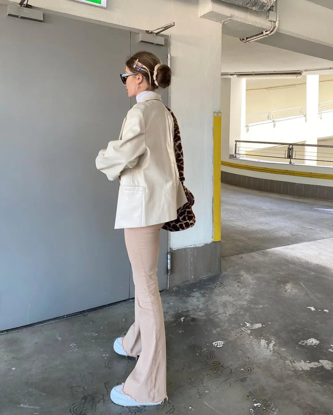 Autumn And Winter Korean Style High Waist Women’s Flared Pants