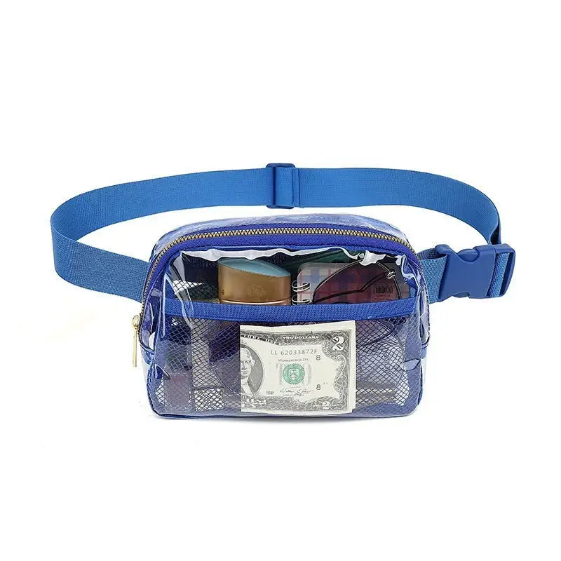Female Minimalist Casual Transparent Waist Bag Beyond Trends Hub