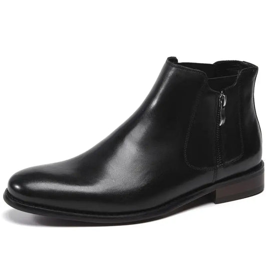 First Layer Cowhide Boots Men’s Leather