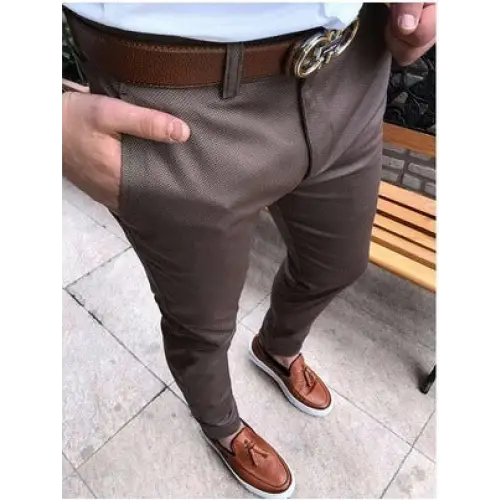 Fit Casual Trousers Men’s Suit Trousers