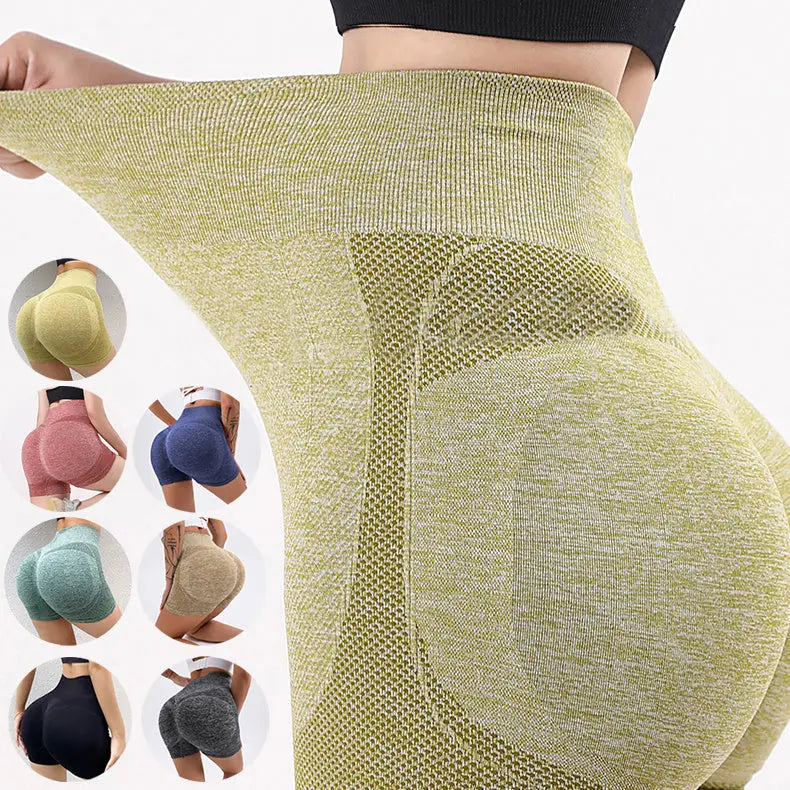 Fitness Yoga Shorts Pants Butt Lifting Seamless Leggings Women Gym Beyond Trends Hub