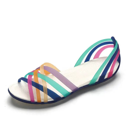 Flat jelly sandals Beyond Trends Hub