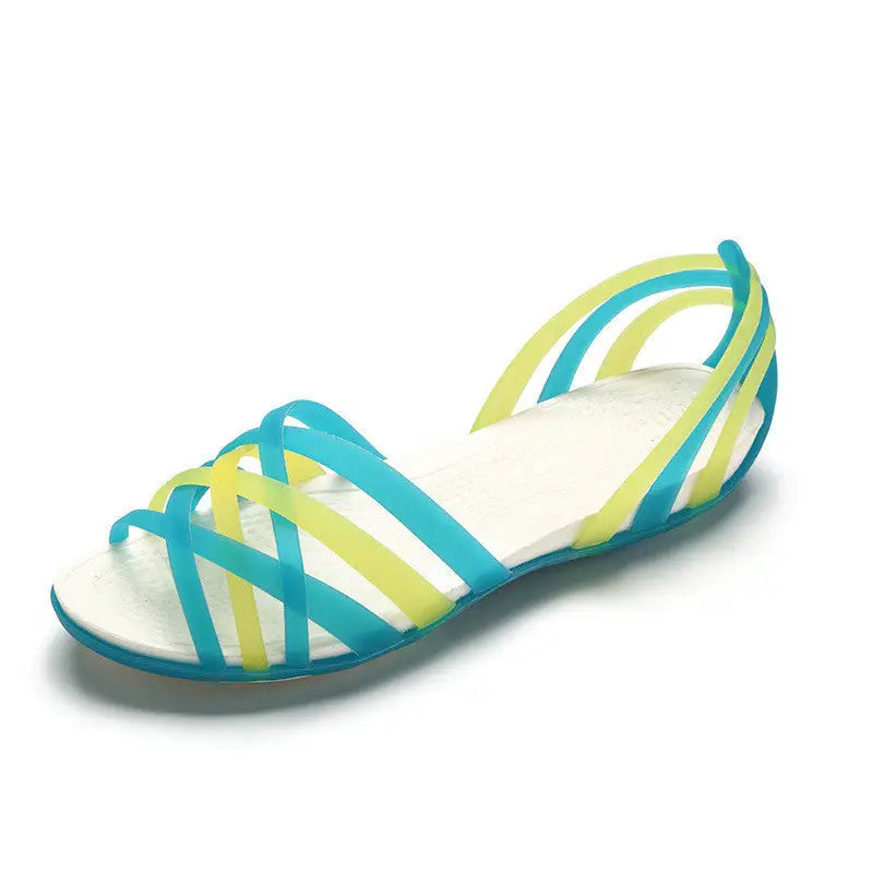 Flat jelly sandals Beyond Trends Hub