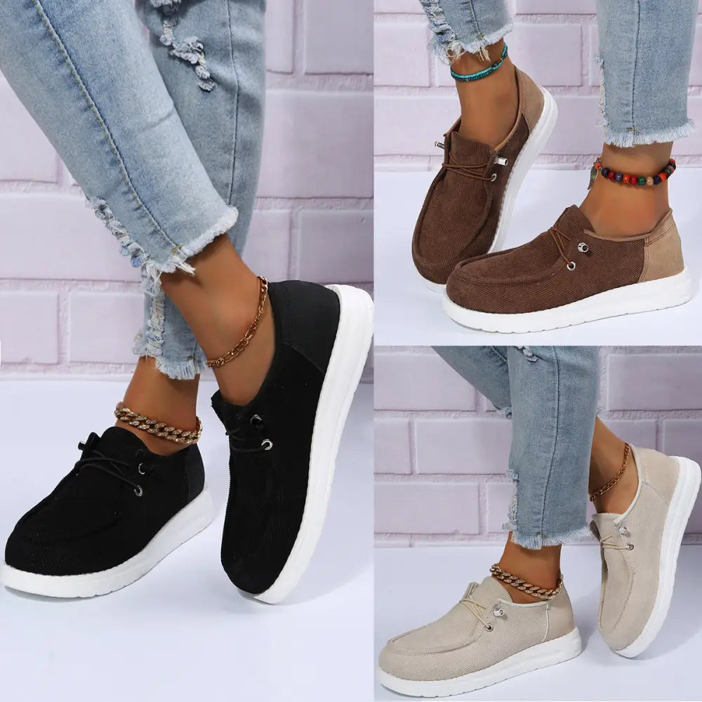 Flat Shoes Woman Breathable Elastic Band Casual Shoes Walking Beyond Trends Hub