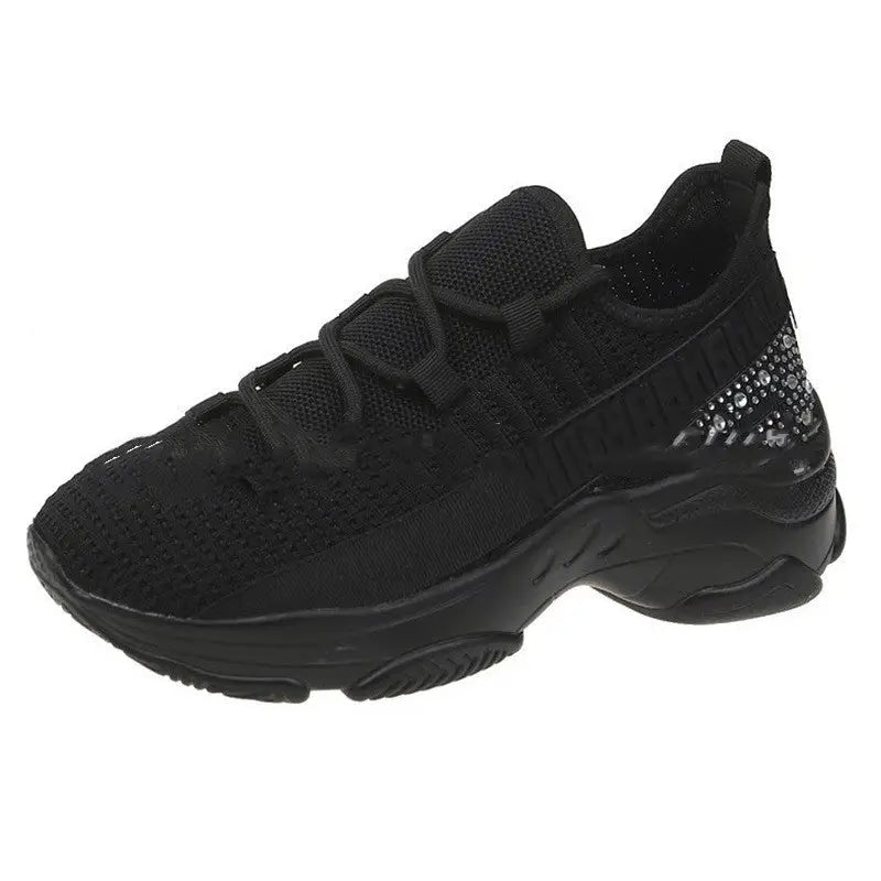 Flying Woven Shoes Women'S Women'S Shoes Casual Mesh Breathable Sports Running Shoes Beyond Trends Hub