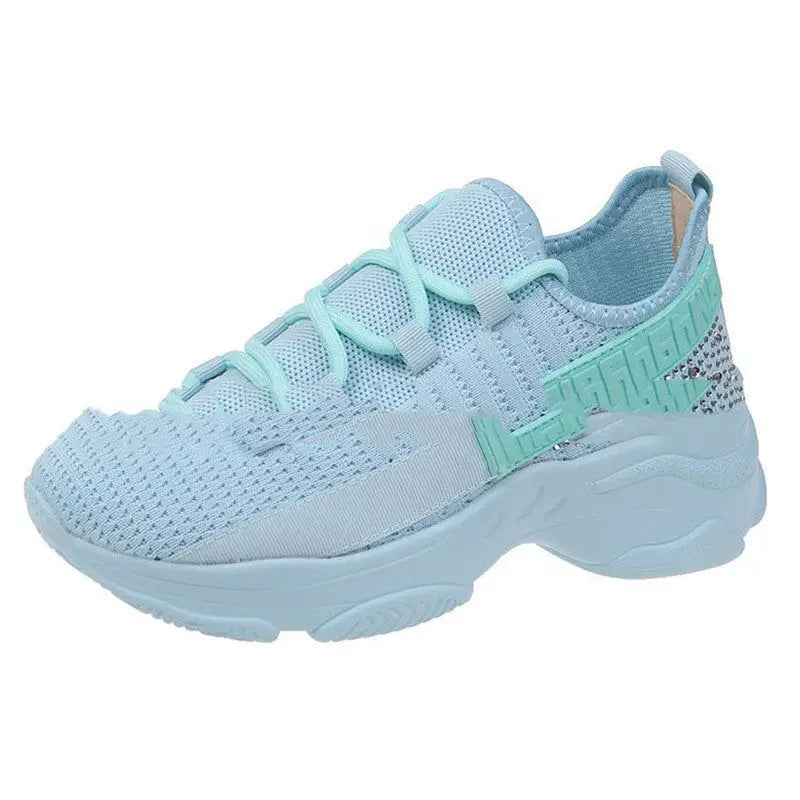 Flying Woven Shoes Women'S Women'S Shoes Casual Mesh Breathable Sports Running Shoes Beyond Trends Hub