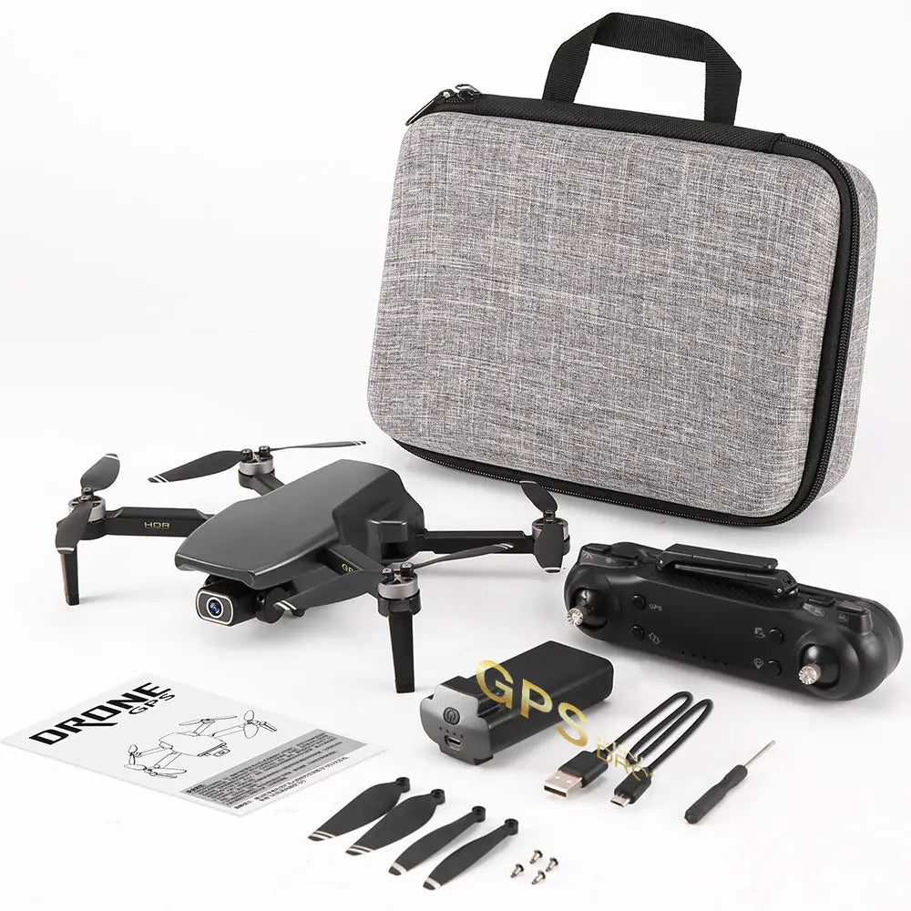 Folding Four-axis 4K High-definition Aerial Drone Remote Control Aircraft - Beyond Trends Hub 