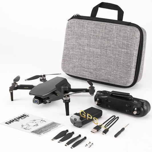 Folding Four-axis 4K High-definition Aerial Drone Remote Control Aircraft - Beyond Trends Hub 