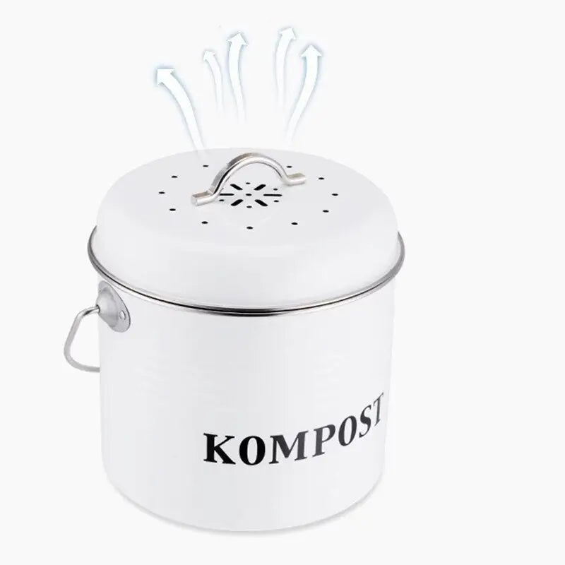 Food waste bin - White