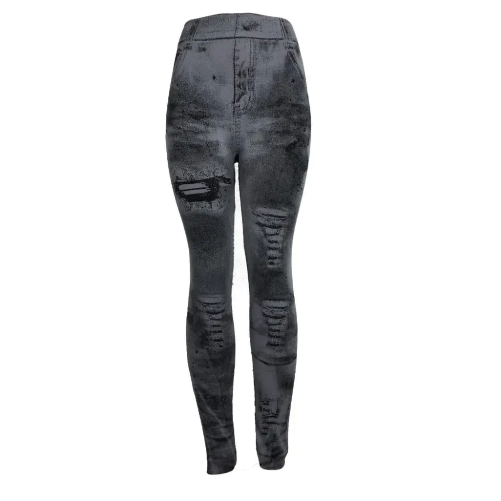 Foreign Trade Denim Leggings Women Beyond Trends Hub